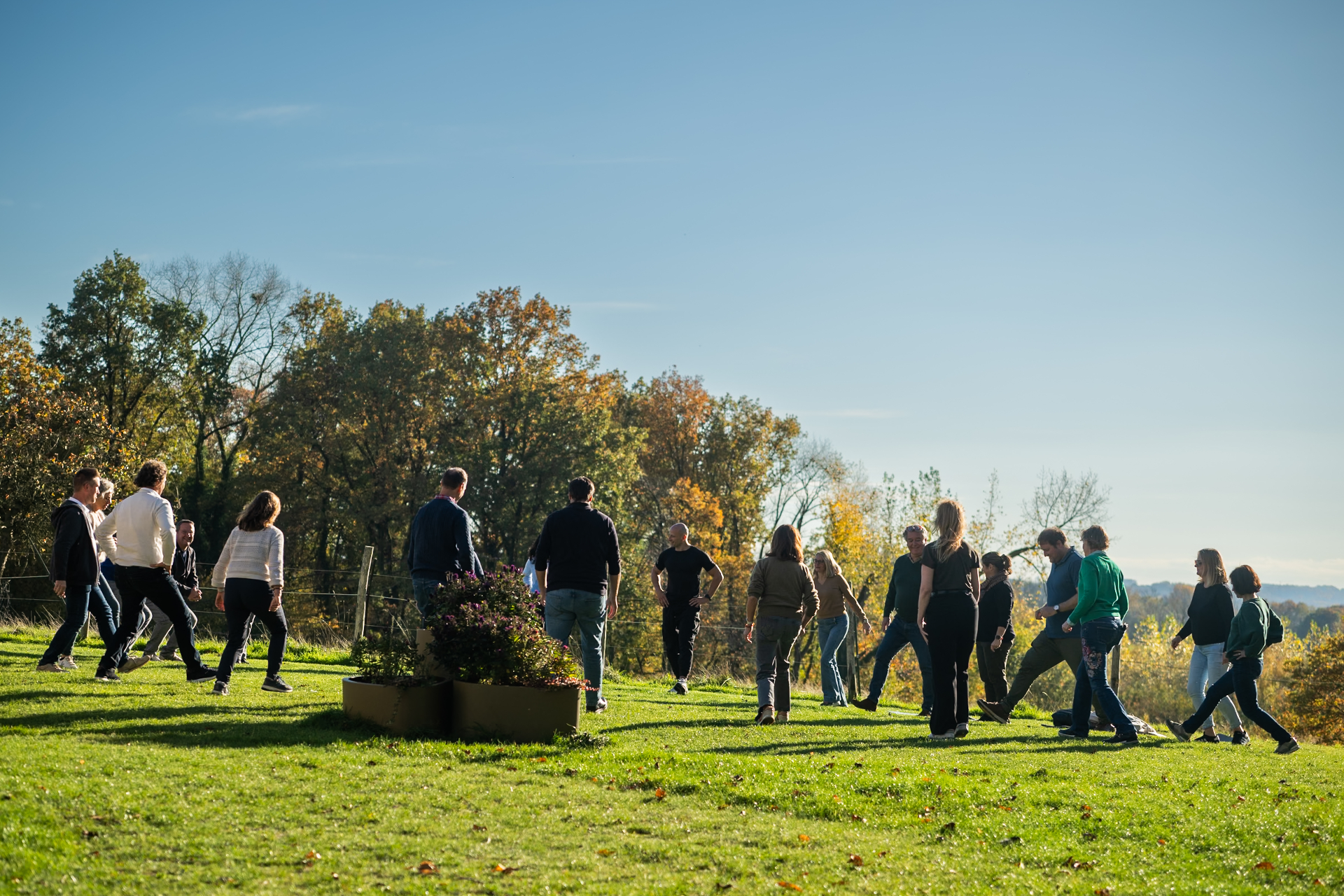 Corporate wellbeing training